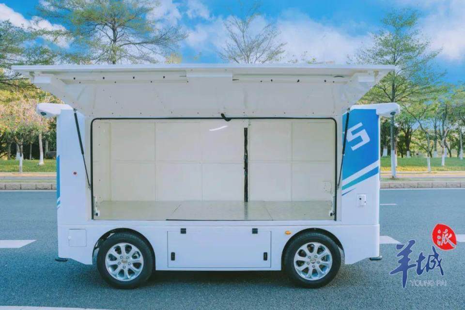無(wú)人駕駛物流車(chē)廣州南沙上路測(cè)試，智慧物流新篇章開(kāi)啟
